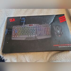 Wired RGB Gaming Keyboard and Mouse Combo — Black